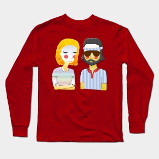 Margot& Richie Tenenbaums Long Sleeve T-Shirt